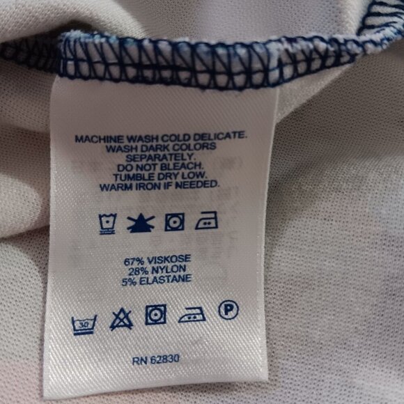 Lands'‎ End Women's Floral Dress Sleeveless Pockets Zip Up Size 14 - Picture 7 of 8